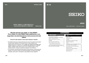 Manual de uso Seiko Prospex SPB153J1 Reloj de pulsera