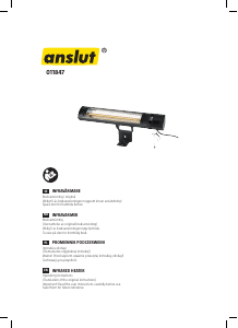 Manual Anslut 011-847 Heater