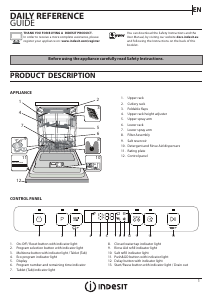 Manual Indesit DFO 3T133 A F X Dishwasher