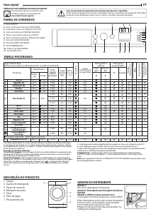 Manual Indesit BI WDIL 861284 EU Máquina de lavar e secar roupa