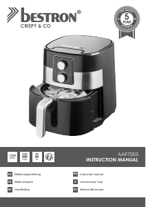 Manual Bestron AAF7003 Deep Fryer