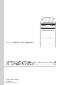 Priručnik Amica SHC 11509 SM Raspon