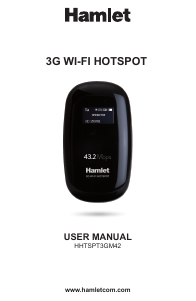 Manual Hamlet HHTSPT3GM42 Router