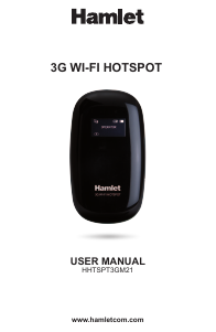 Manual Hamlet HHTSPT3GM21 Router