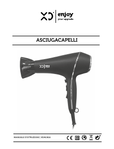 Manuale XD XDMJ816 Asciugacapelli