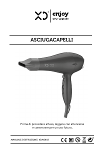 Manuale XD XDMJ903 Asciugacapelli