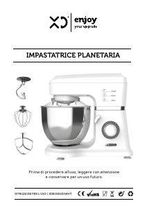 Manuale XD XDBOW201WHT Impastatrice planetaria