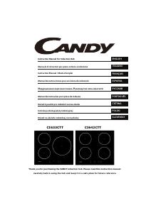 Руководство Candy CI642CTT Варочная поверхность