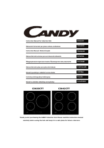 Manuale Candy CI633CTT Piano cottura