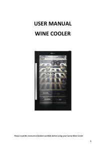 Instrukcja Candy CWC 154 EELW Chłodziarka do wina
