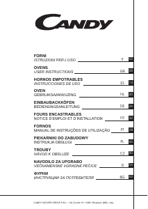 Mode d’emploi Candy FCC604NAV Four