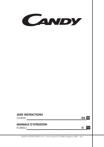 Handleiding Candy OCTA02I Oven