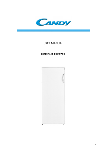 Manual de uso Candy CMIOUS 5142WH Congelador