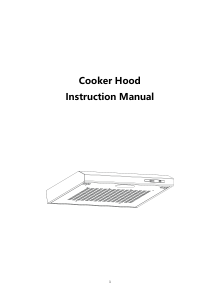 Manual Candy CFT611NS Cooker Hood