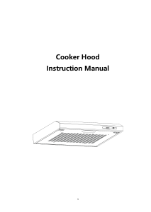 Manual Candy CFT610/4N Cooker Hood