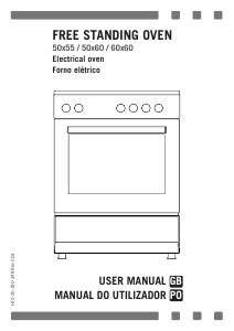 Manual Candy CVE660MI/E Fogão