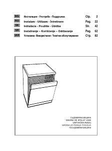 Návod Candy CDP 3DS62DW/T Umývačka riadu