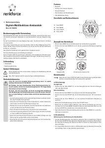 Manual Renkforce 1052378 Watch