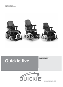 Mode d’emploi Quickie Jive Fauteuil roulant électrique