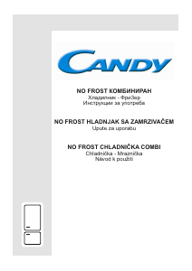 Priručnik Candy CVBN 6184XBF Frižider – zamrzivač