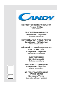 Manual Candy CVS 6184W Frigorífico combinado