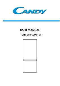 Manual Candy CMCL 4144W Combina frigorifica
