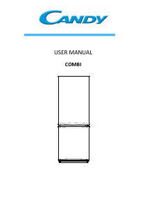 Manual Candy CMNR 6184XKWIFI Frigorífico combinado