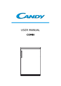 Manuál Candy CKTOS 606W Lednice