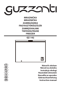 Manual Guzzanti GZ 142 Freezer