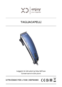 Manuale XD XDPR4905 Tagliacapelli