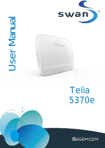 Manual Sagemcom Telia 5370e (Swan) Router