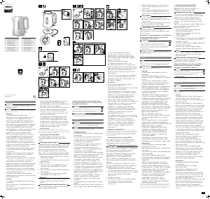 Руководство Philips HD9318 Чайник