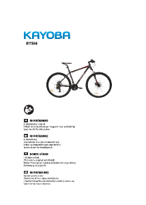 Instrukcja Kayoba 011-166 Rower