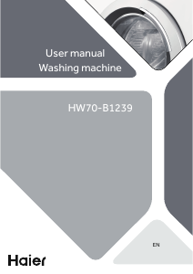 Manual Haier HW70-B1239 Washing Machine