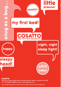 Handleiding Cosatto Bola Babybed