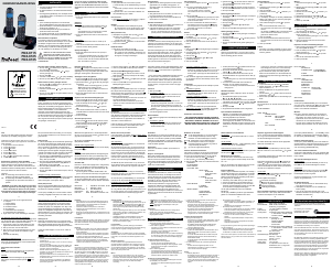 Handleiding Profoon PDX-8135 Draadloze telefoon