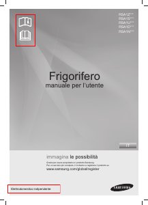 Manuale Samsung RSA1UTTS Frigorifero-congelatore
