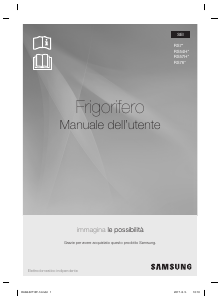 Manuale Samsung RS7578THCSR Frigorifero-congelatore