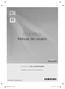 Manual Samsung RS61681GDSR Frigorífico combinado