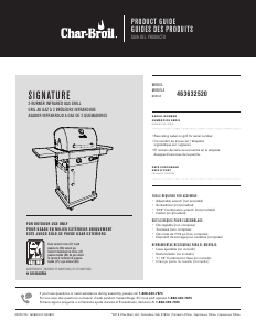 Manual Char-Broil 463632520 Signature Barbecue