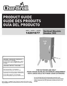 Mode d’emploi Char-Broil 14201677 Fumoir