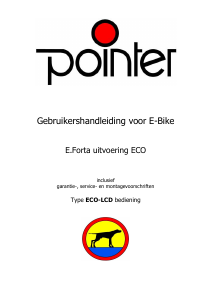 Handleiding Pointer E.Forta ECO Elektrische fiets