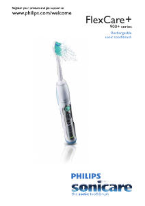 Manual Philips HX6992 Sonicare FlexCare+ Electric Toothbrush