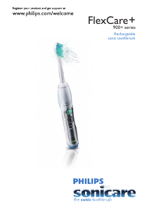 Manual Philips HX6995 Sonicare FlexCare+ Electric Toothbrush