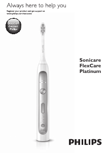 Mode d’emploi Philips HX9112 Sonicare FlexCare Platinum Brosse à dents électrique