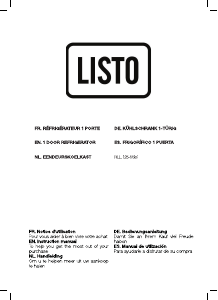 Handleiding Listo RLL 125-55b1 Koelkast