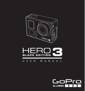 Handleiding GoPro HD HERO3 Black Edition Actiecamera