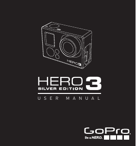 Bedienungsanleitung GoPro HD HERO3 Silver Edition Action-cam