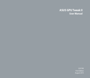 Instrukcja Asus GTX980TI-6GD5 Karta graficzna