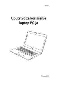 Priručnik Asus N46VZ Prijenosno računalo